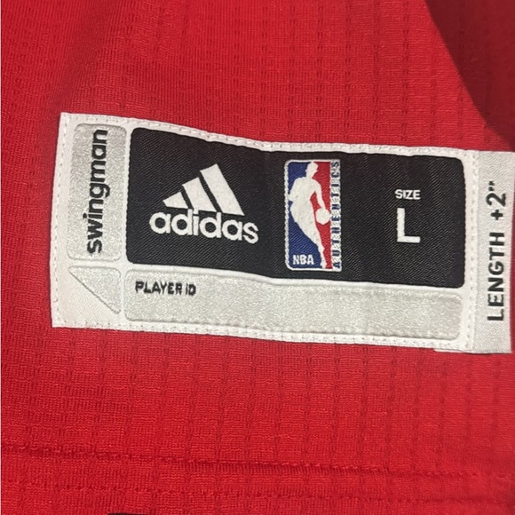Adidas Raptors Red Basketball Jersey - Picture 3 of 3